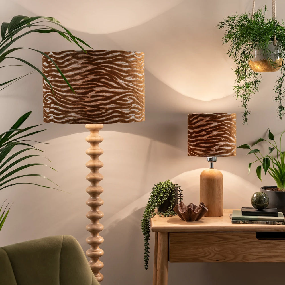 Wildstripe Jacquard Lampshade