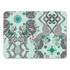 Medium | Large | 1 | Decorative mat with animal pattern on a light blue background