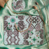 Medium | Large | 1 | 4 | Decorative mat with animal pattern on a light blue background