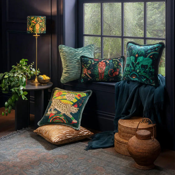 Bosque Dreams Velvet Lampshade - Small