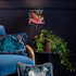 Lynx Velvet Lampshade - Small
