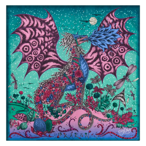 Drakon Silk Twill Scarf swatch icon