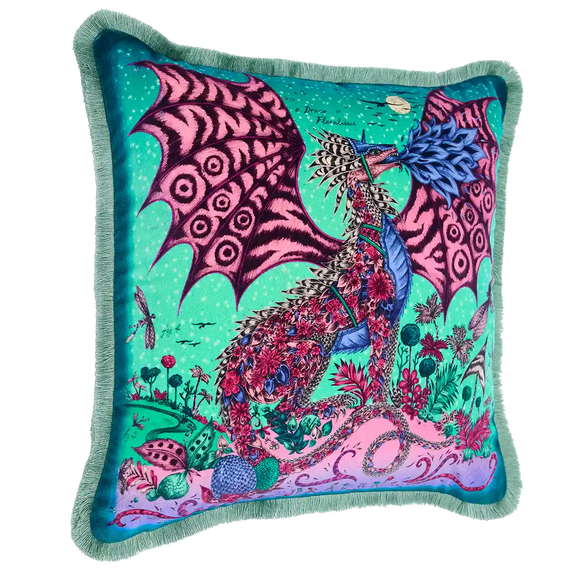 Drakon Luxury Velvet Cushion