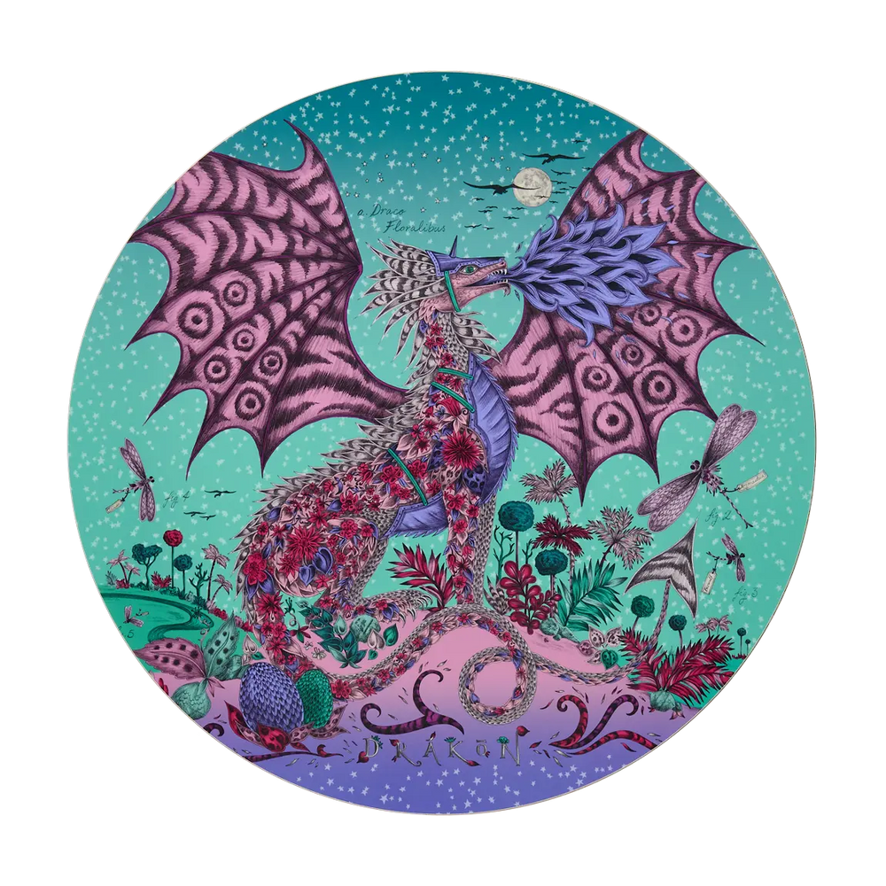 Drakon Round Placemat
