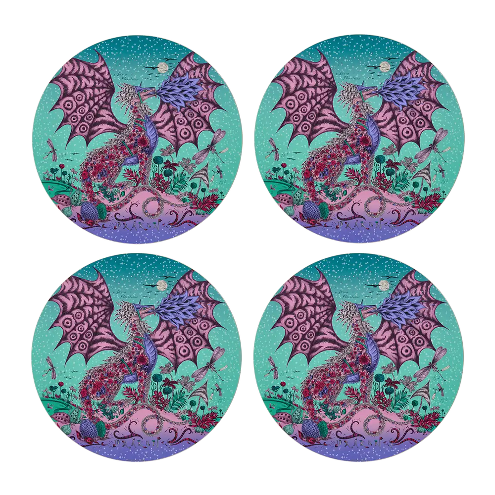 Drakon Round Placemat