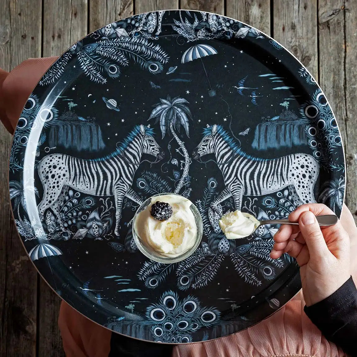 Lost World Round Tray