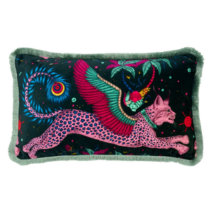 Lynx Luxury Velvet Bolster Cushion swatch icon