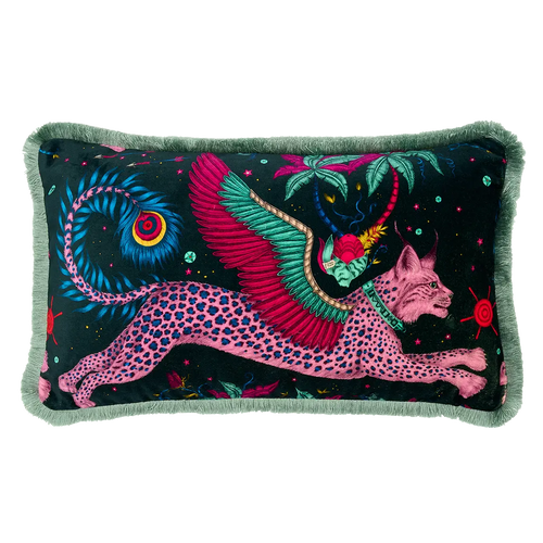 Lynx Luxury Velvet Bolster Cushion swatch icon