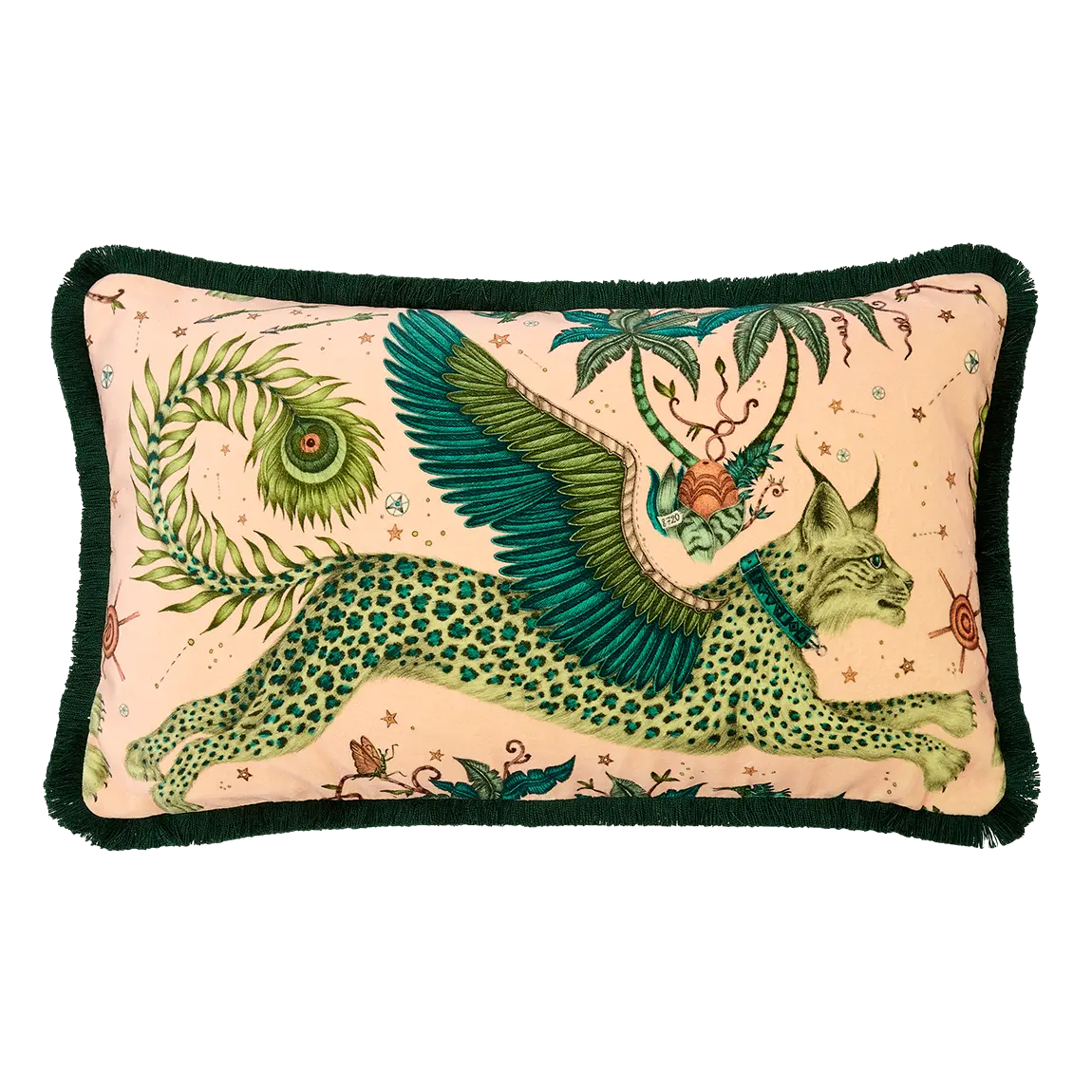 Lynx Luxury Velvet Bolster Cushion