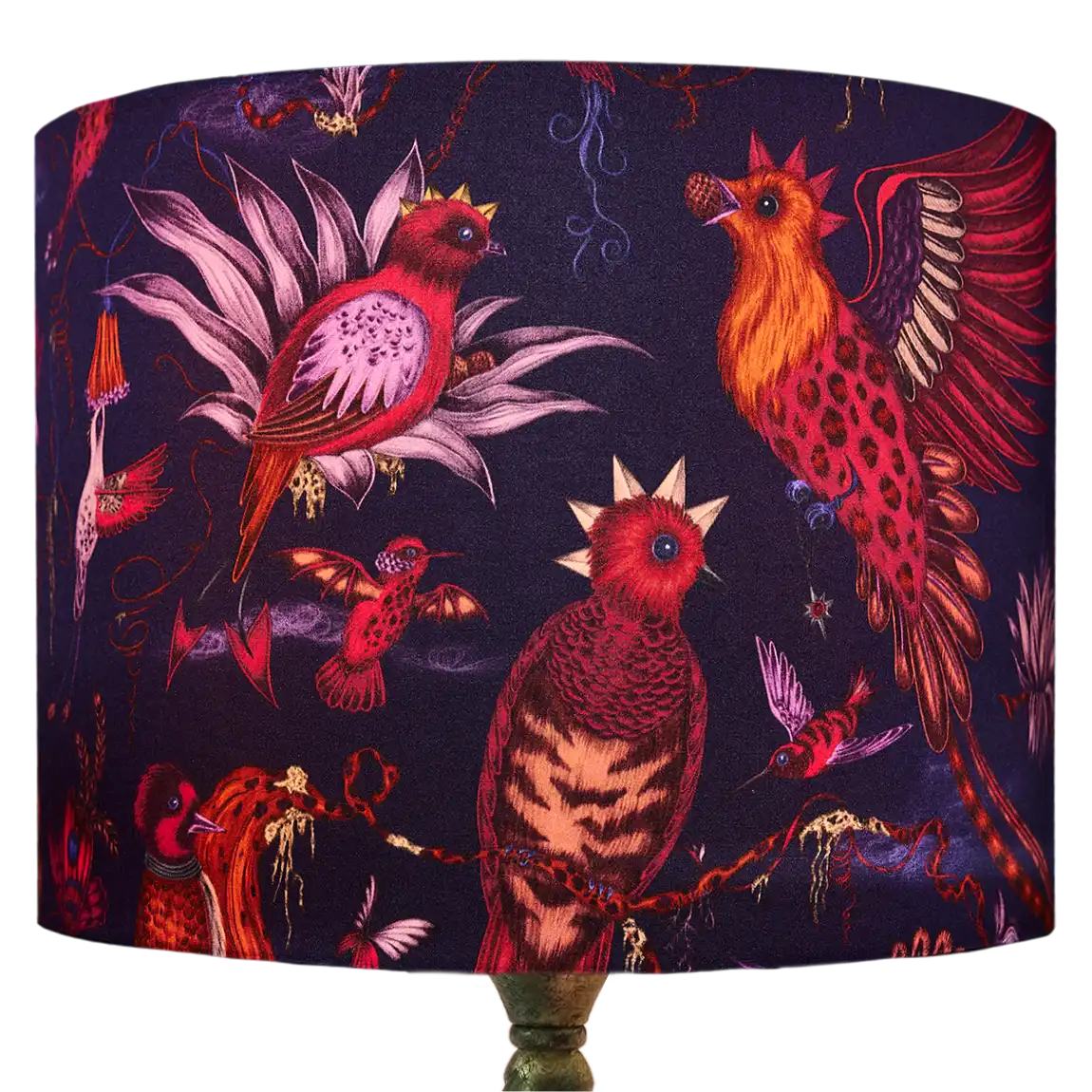 Quetzal Silk Lampshade - Large