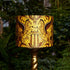Gold | Odyssey Silk Lampshade - Small in Gold, designed by Emma J Shipley.  This intricate hand-drawn design was inspired by the Hellenistic period, the gods and goddesses of Grecian mythology and Emma’s travels to Greece’s ancient sites.  