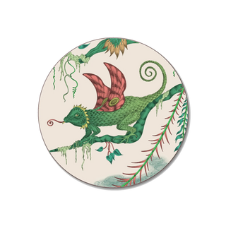 Image of Quetzal Coaster and placematsinspired by Costa Rica's cloud forest designed by Emma J Shipley in London