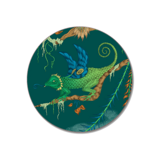 Image of Quetzal Coaster inspired by Costa Rica's cloud forest designed by Emma J Shipley in London