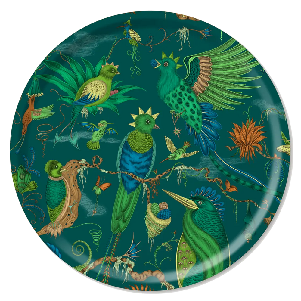 Quetzal Round Tray