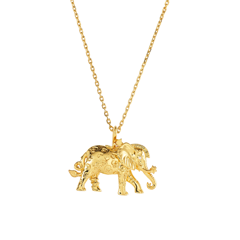 Elephant Pendant Necklace