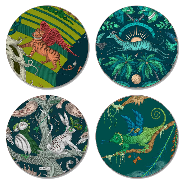 The Forest Coasters - Set of 4