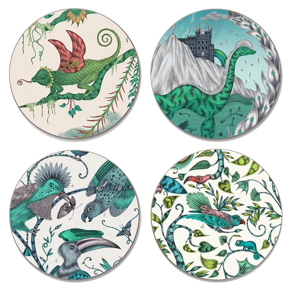 The Jungle Coasters - Set of 4