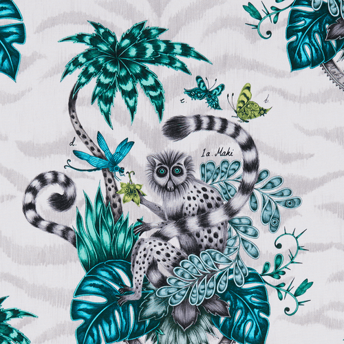 Lemur Cotton Satin Fabric swatch icon