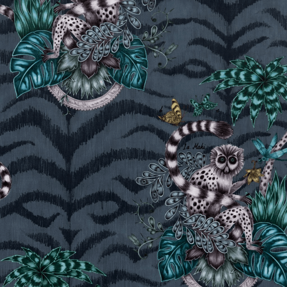 Lemur Velvet Fabric