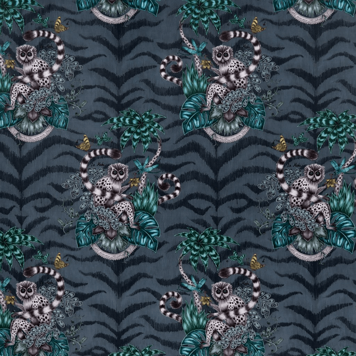 Lemur Velvet Fabric