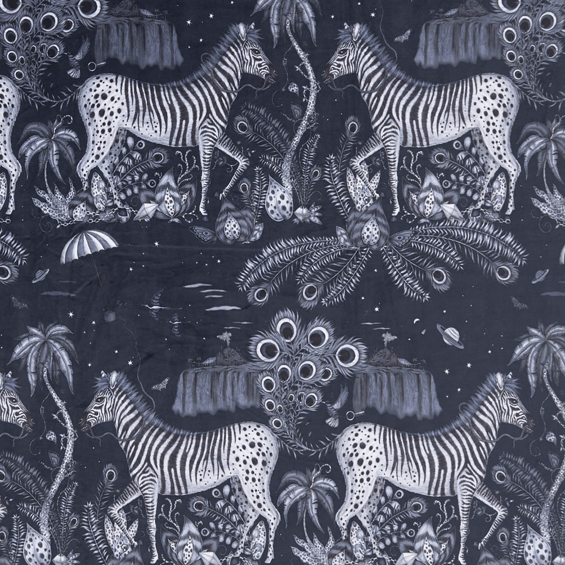 Lost World Velvet Fabric