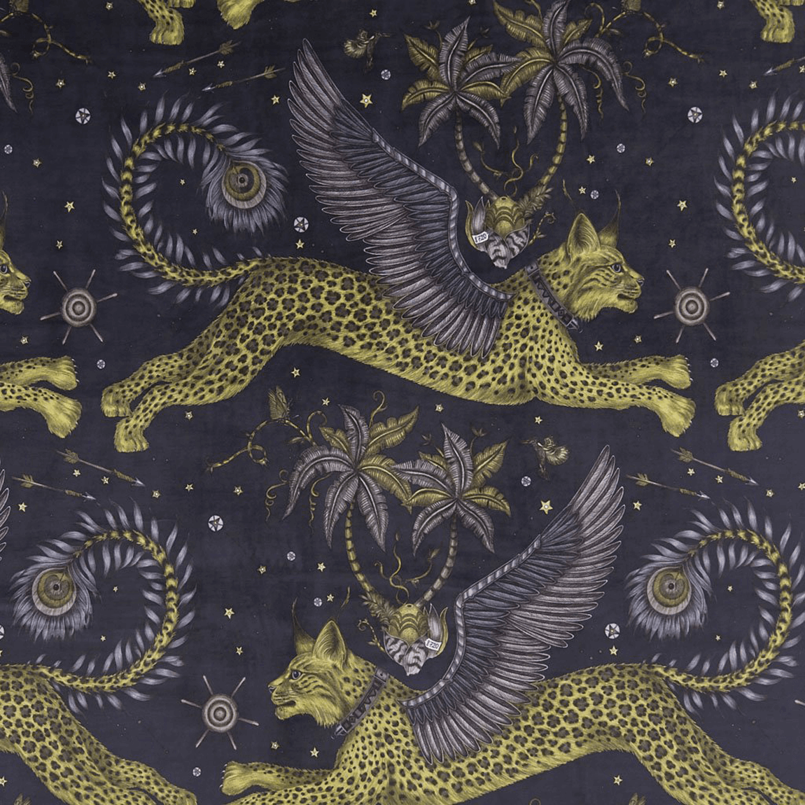 Lynx Velvet Fabric