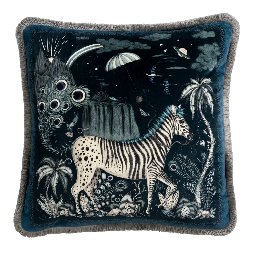 Lost World Luxury Velvet Cushion