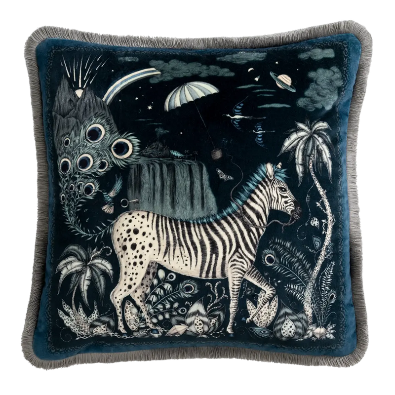 Lost World Luxury Velvet Cushion