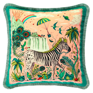 Lost World Luxury Velvet Cushion