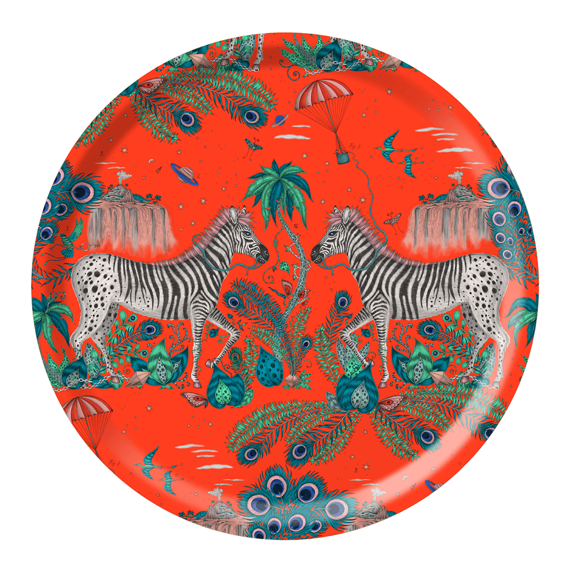 Lost World Round Tray