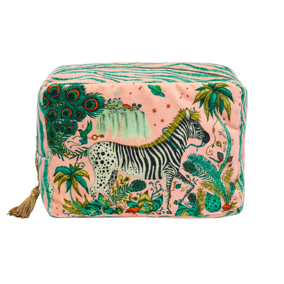 Lost World Velvet Cosmetic Bag