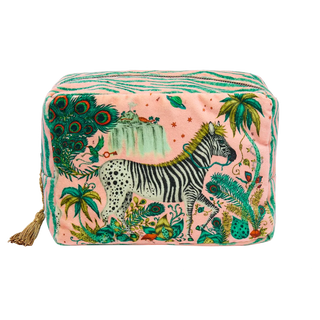 Lost World Velvet Cosmetic Bag