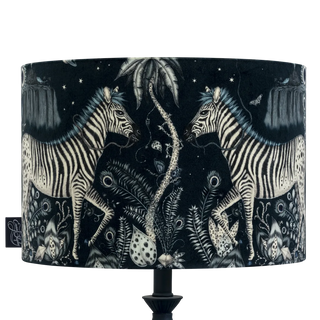 Lost World Velvet Lampshade - Large