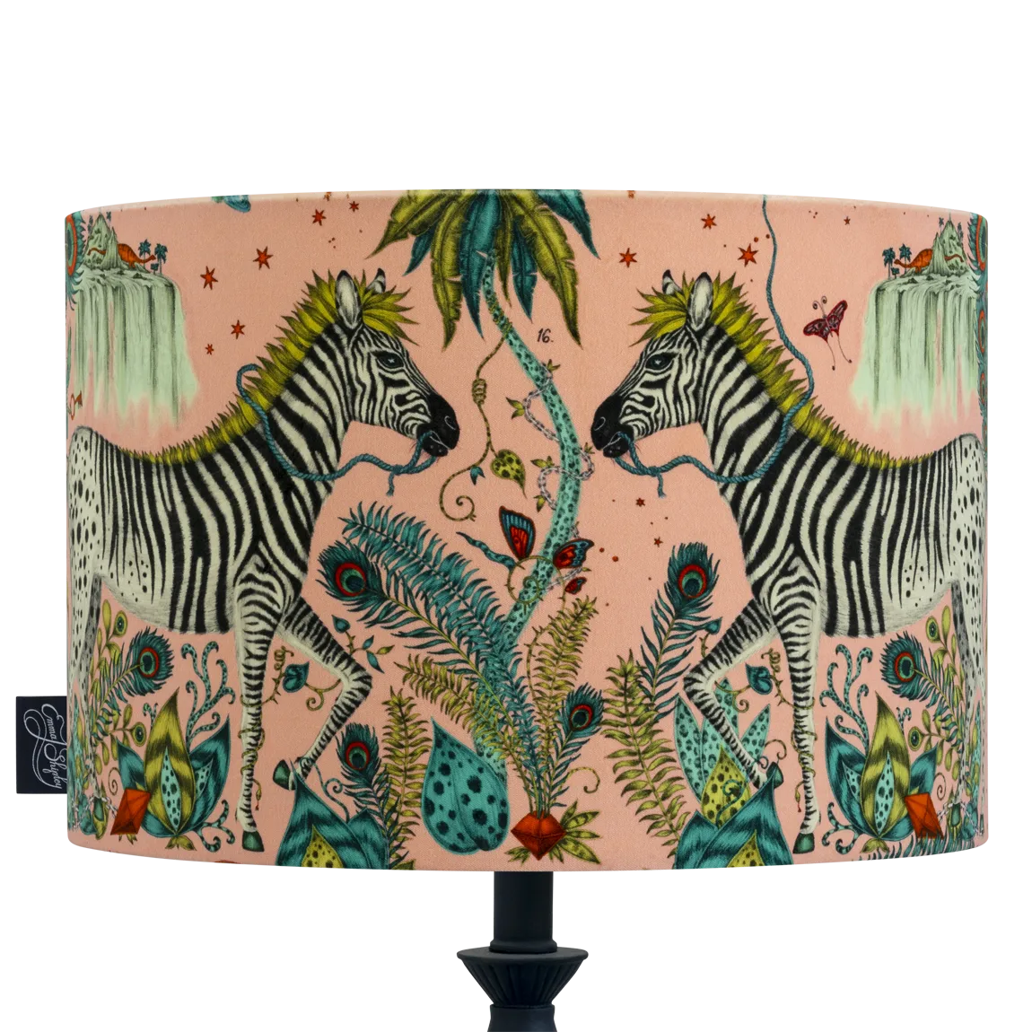 Lost World Velvet Lampshade - Large