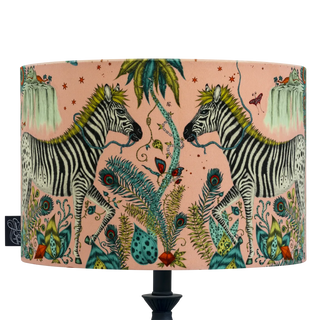 Lost World Velvet Lampshade - Large