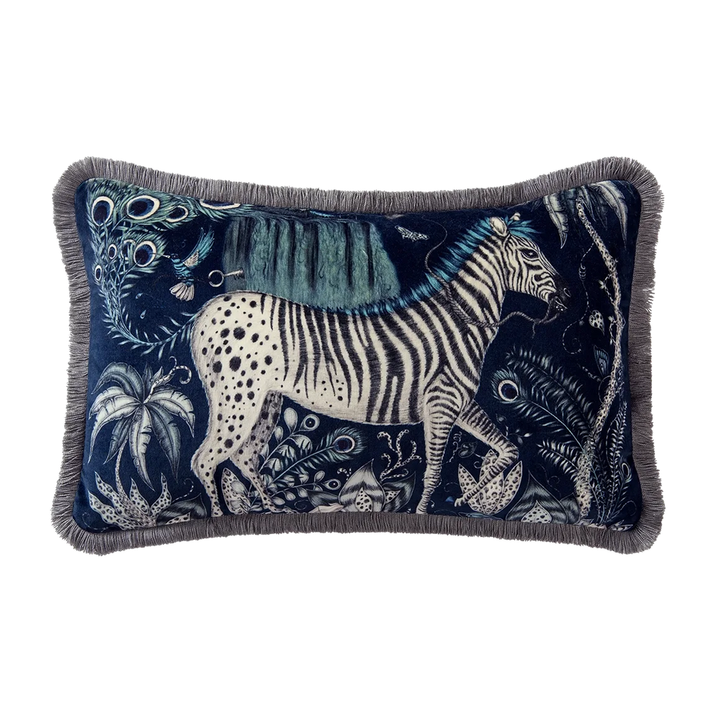 Lost World Luxury Velvet Bolster Cushion