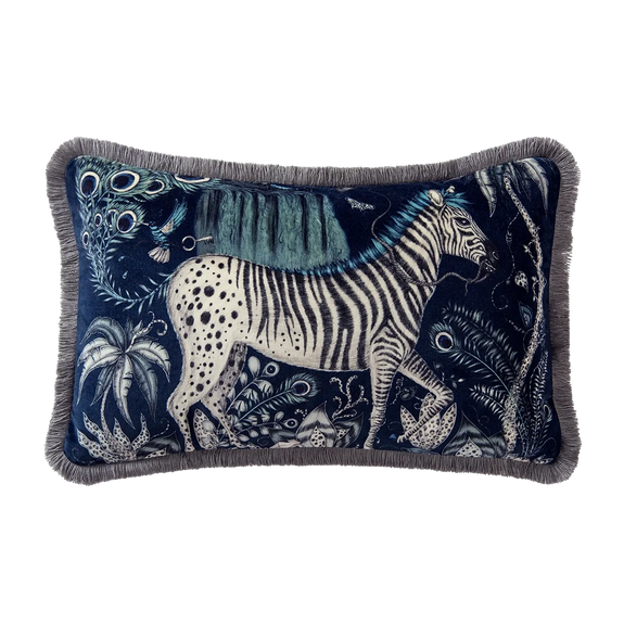 Lost World Luxury Velvet Bolster Cushion