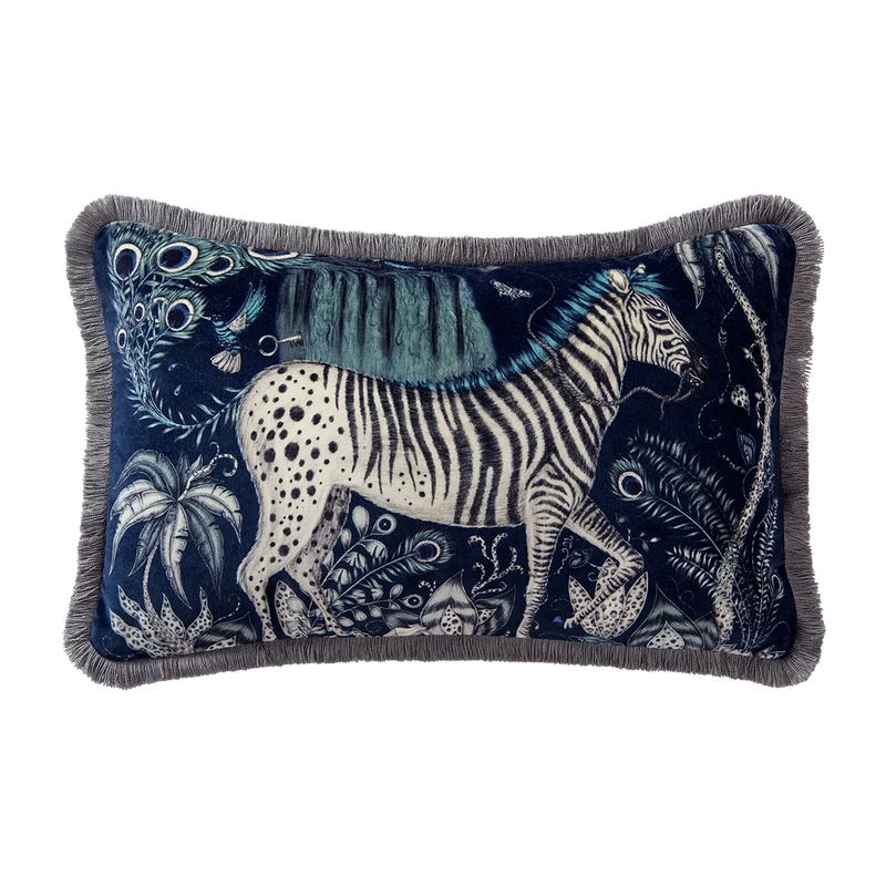 Lost World Luxury Velvet Bolster Cushion