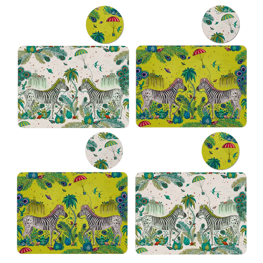 Lost World Mix & Match Placemat and Coaster Set