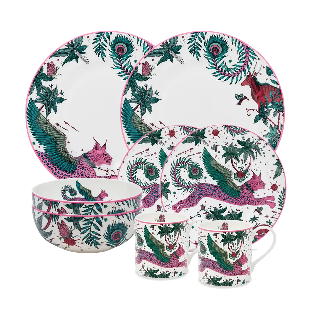 Lynx 8-piece Dining Set