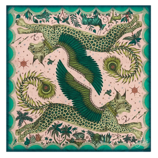 Lynx Silk Twill Scarf