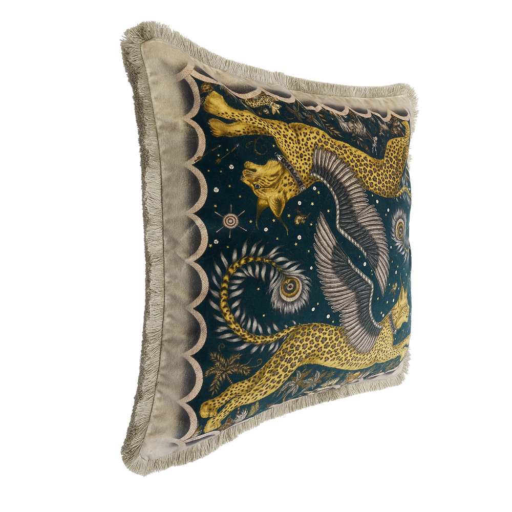 Lynx Luxury Velvet Cushion