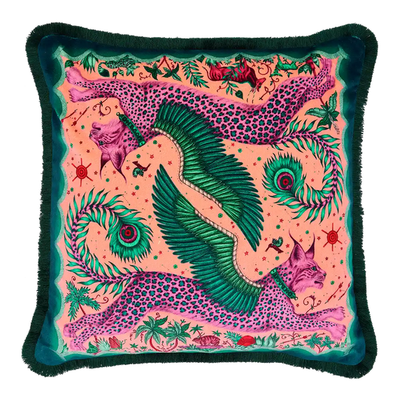 Lynx Luxury Velvet Cushion