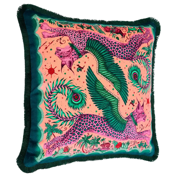 Lynx Luxury Velvet Cushion