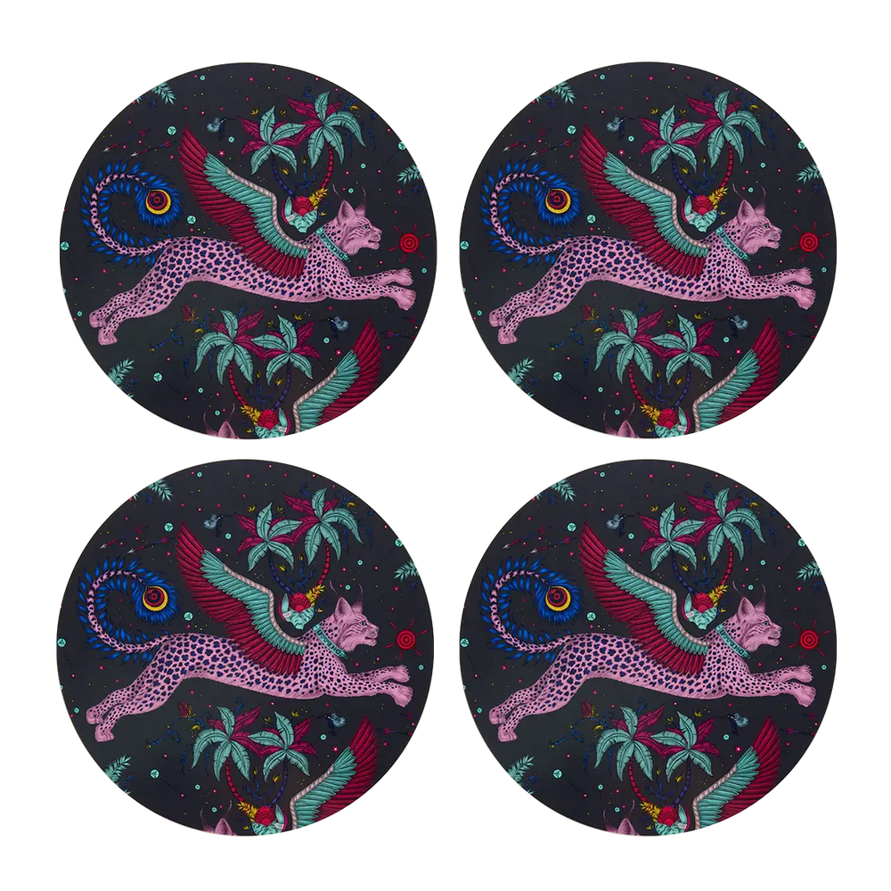 Lynx Round Placemat