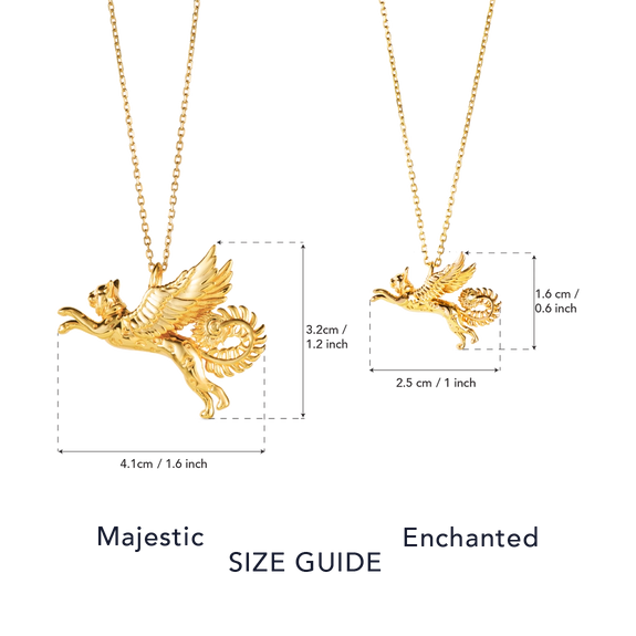 Lynx Pendant Necklace - Enchanted