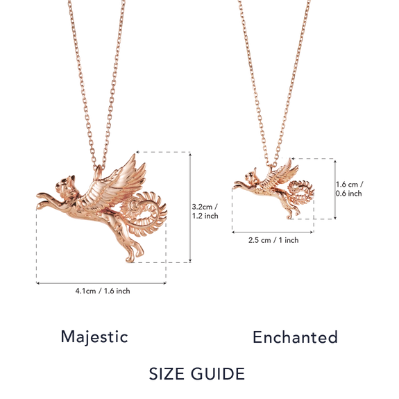 Lynx Pendant Necklaces Duo Set