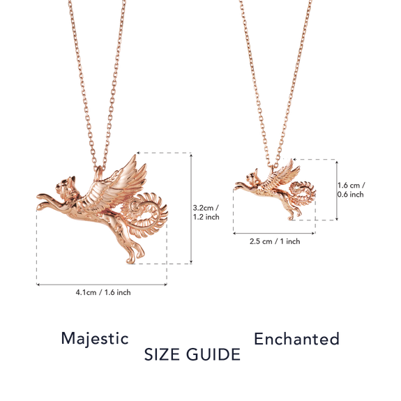 Lynx Pendant Necklace - Majestic