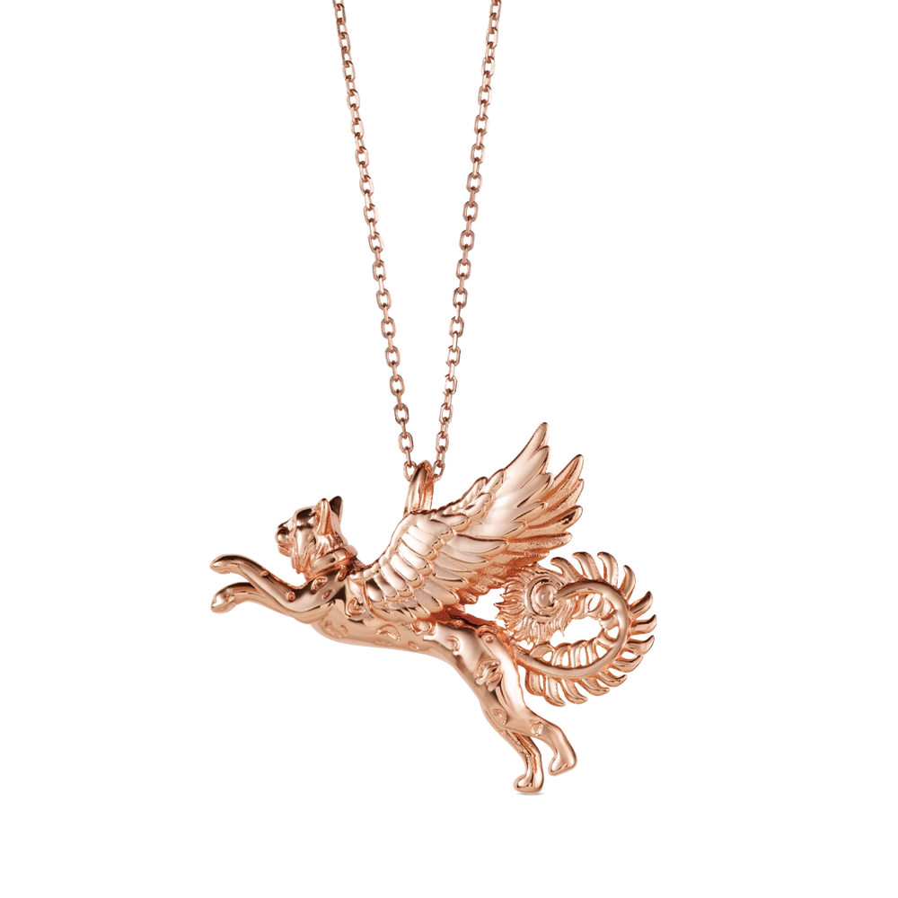 Lynx Pendant Necklace - Majestic