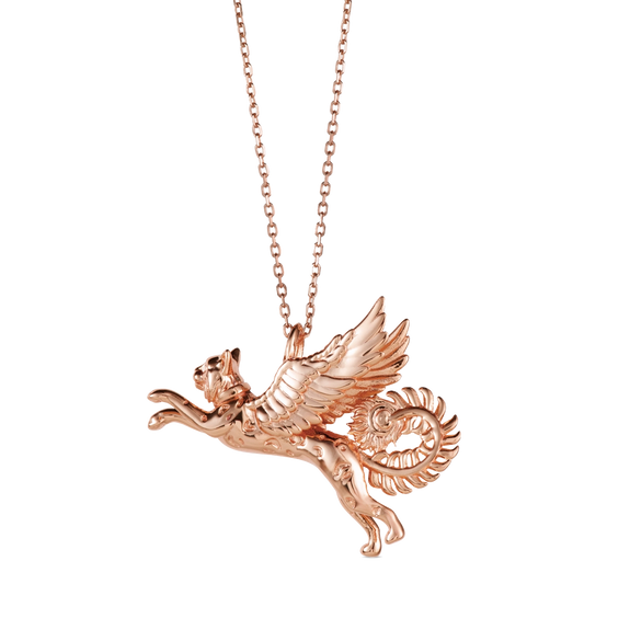 Lynx Pendant Necklace - Majestic